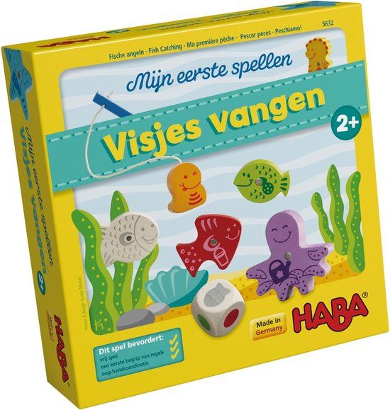 Haba Mijn Eerste Spellen 'Visjes Vangen' - Denkspel - Vanaf 2 Jaar