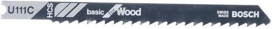 Bosch - Lame de scie sauteuse U 111 C Basic pour bois