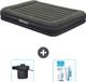 Bestway opblaasbare luchtbed – voor 2 personen – 152 x 203 x 36 cm – groen – inclusief accessoires