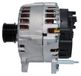 BOSCH Dynamo/Générateur, 14V, 140A, avec technologie IAM, compatible entre autres pour VW Golf