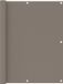 vidaXL Balkonscherm 120x300 cm Oxford stof Taupe