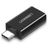Ugreen 20808 USB-C naar USB-A 3.0 Adapter Zwart