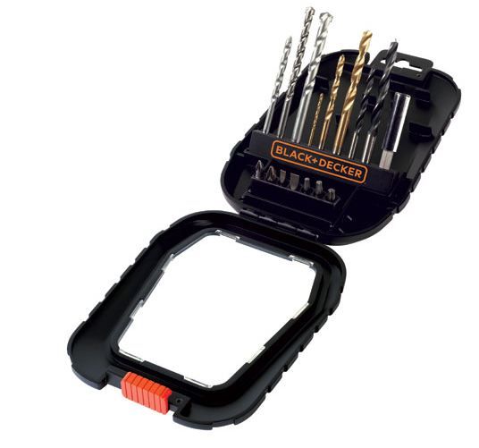 BLACK+DECKER A7186-XJ - Boren - Met draagtas