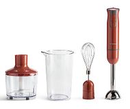 Tognana Iridea staafmixer met garde, 600 ml beker en hakmolen 500 ml, appelrood