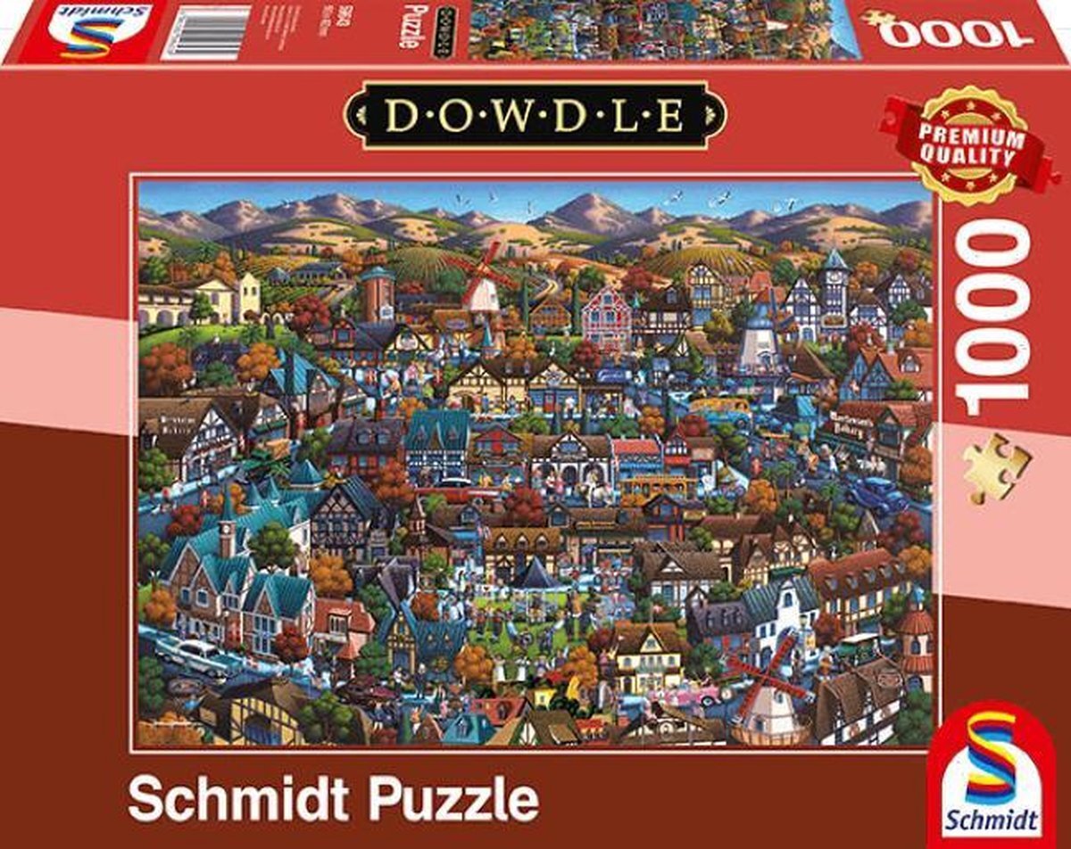 Schmidt -Solvang Townhouse (1000) - Puzzel