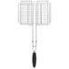GRILLMEISTER Grille pour barbecue en acier inoxydable (panier à grille)