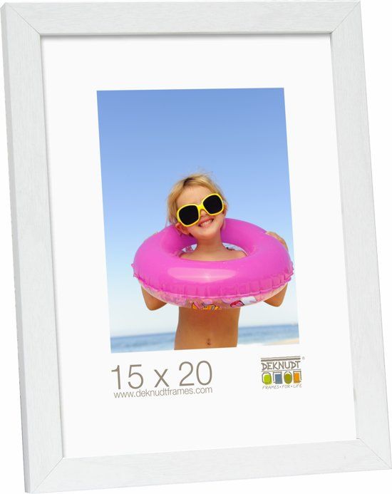Deknudt Frames Basic - Fotolijst - 10x15 cm - Wit