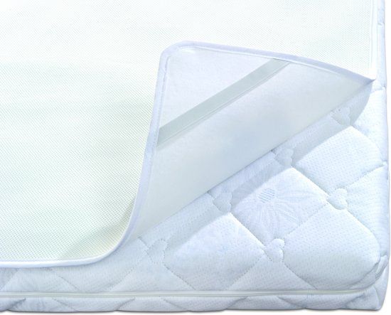 Träumeland Vochtbeschermend laken Airsafe 60 x 120 cm - wit