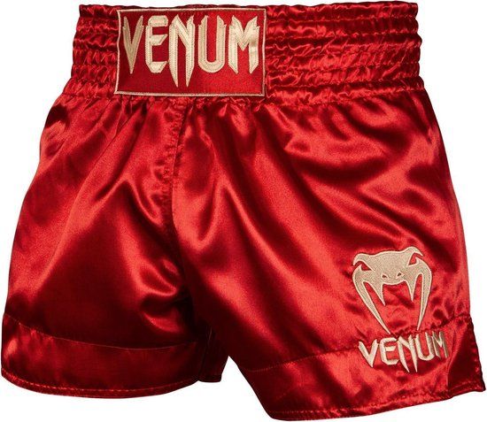 Venum Muay Thai Classic Kickboks Broekjes - Rood - Maat S - Unisex