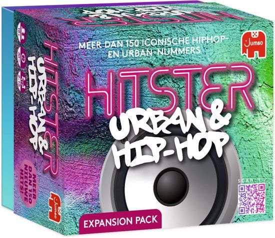 Hitster Jumbo Hitster Urban & Hip-Hop Uitbreidingsset