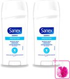 Sanex 2 x Dermo Protector Déodorant Bâton - 65 ml