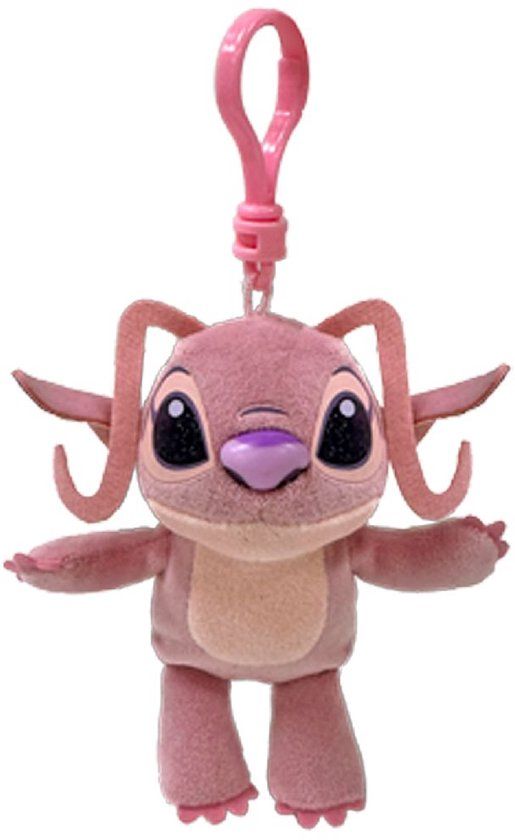 Ty pluche sleutelhanger Stitch Angel - Disney knuffel clip