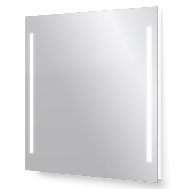 Maxaro Novo Badkamerspiegel met LED Verlichting - 80x75cm - Dimmer en Stopcontact