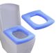 Icecat Set de 2 Housses de siège de toilette lavables et douces