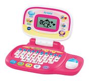 VTech Pre-school laptop interactief educatief computerspeelgoed voor kinderen met 30 activiteiten geschikt voor kinderen van 3, 4, 5+ jaar oud, jongens en meisjes, roze, Engelse versie