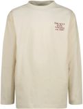 Vingino - T-shirt - Jongens - Katoen/Polyester - Korte mouw - Egg Shell - Maat 128