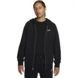 Nike Veste Club Ft entièrement zippée pour homme, noir/blanc, taille XXL