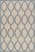 Safavieh Trellis Indoor/Outdoor Geweven Vloerkleed, Beachhouse Collectie, BHS124, Creme & Blauw, 122 X 183 cm