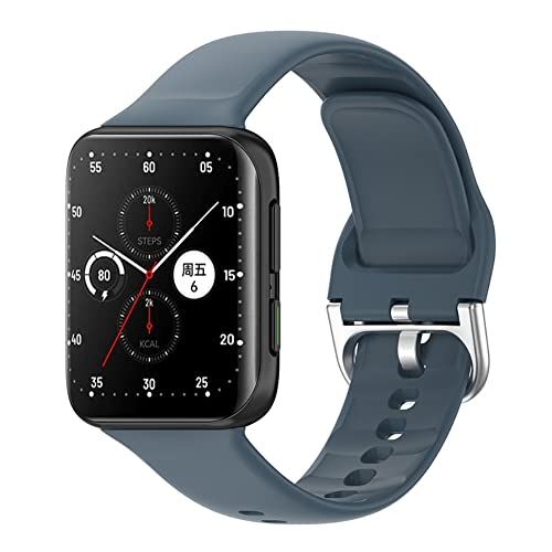 TPC Mobile Sportarmband voor Oppo Watch 2 46 mm - Blauwe steen