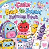 Cute Back to School Coloring Book