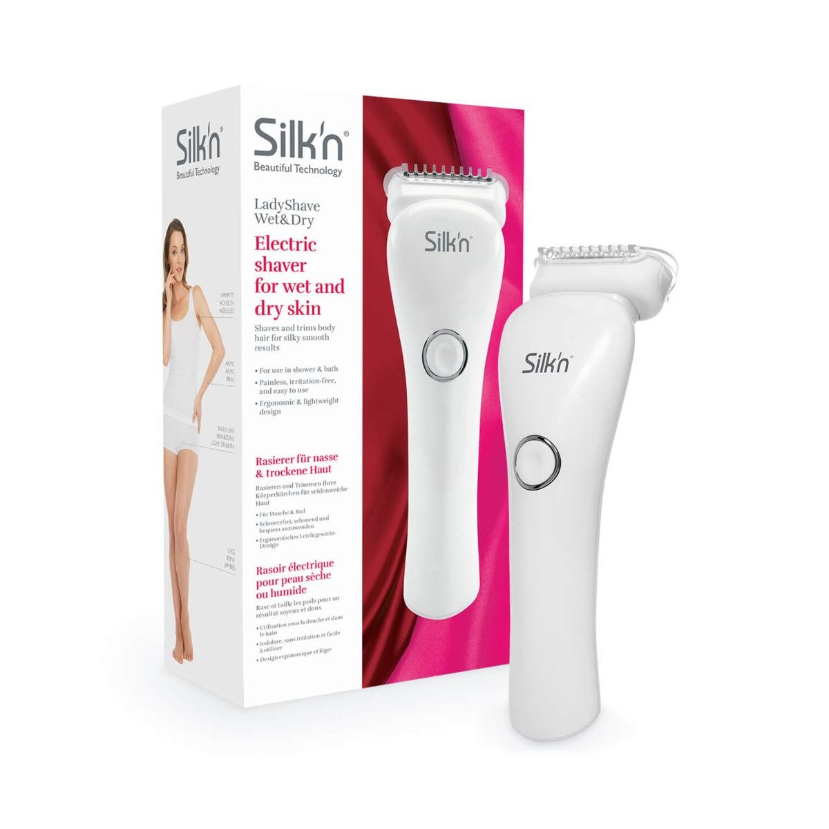 Silk'n LadyShave Wet&Dry - White