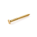 Homefix Houtschroef Messing Blank Pk Zs 3.5X20 | 25 stuks
