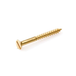 Homefix Houtschroef Messing Blank Pk Zs 3.5X20 | 25 stuks