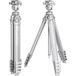 Leofoto AZ-235C+MBH-30 Azure series Ultra Compact tripod, full silver