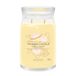 Yankee Candle Vanilla Cupcake Cylinder Candle - 90 Hour Burn Time