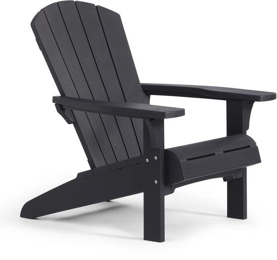 Keter Troy Adirondack Tuinstoel - Grafiet