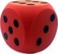 T & F creations Twisk Groothandel Bv Grote foam dobbelsteen rood 16 x 16 cm