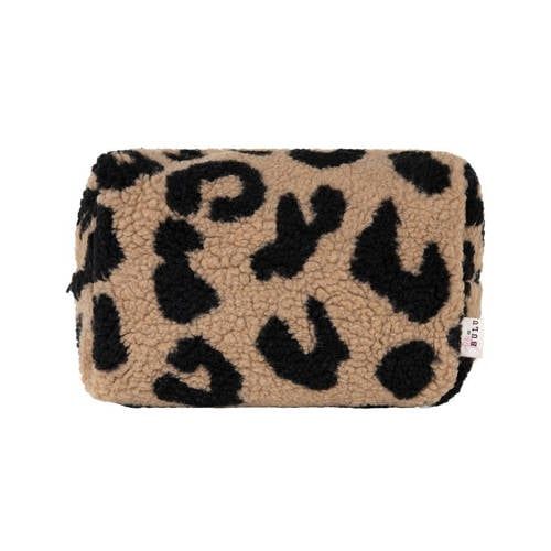 Life of Bulu Toilettas met panterprint bruin