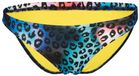 Arena Damesbadmode Arena Free R Panterprint Blauw/geel XL