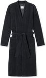SCHIESSER Feather Terry Badjas - heren badjas - antraciet