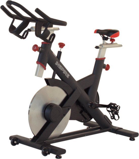 Inspire IC2 Indoor Cycle - Spinningfiets - Fitness Fiets - Zwart - 24 kg Vliegwiel - 136 kg Max. belastbaar gewicht