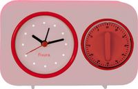 Fisura Retro Keukentimer Roze