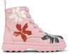 Camper Enkellaarsjes Norte Twins Kinderen Medium Roze Leer Maat 28