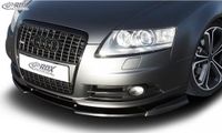 Voorspoiler RDX Racedesign Voorspoiler Vario-X passend voor Audi A6 4F S-Line 2005-2008 (PU)