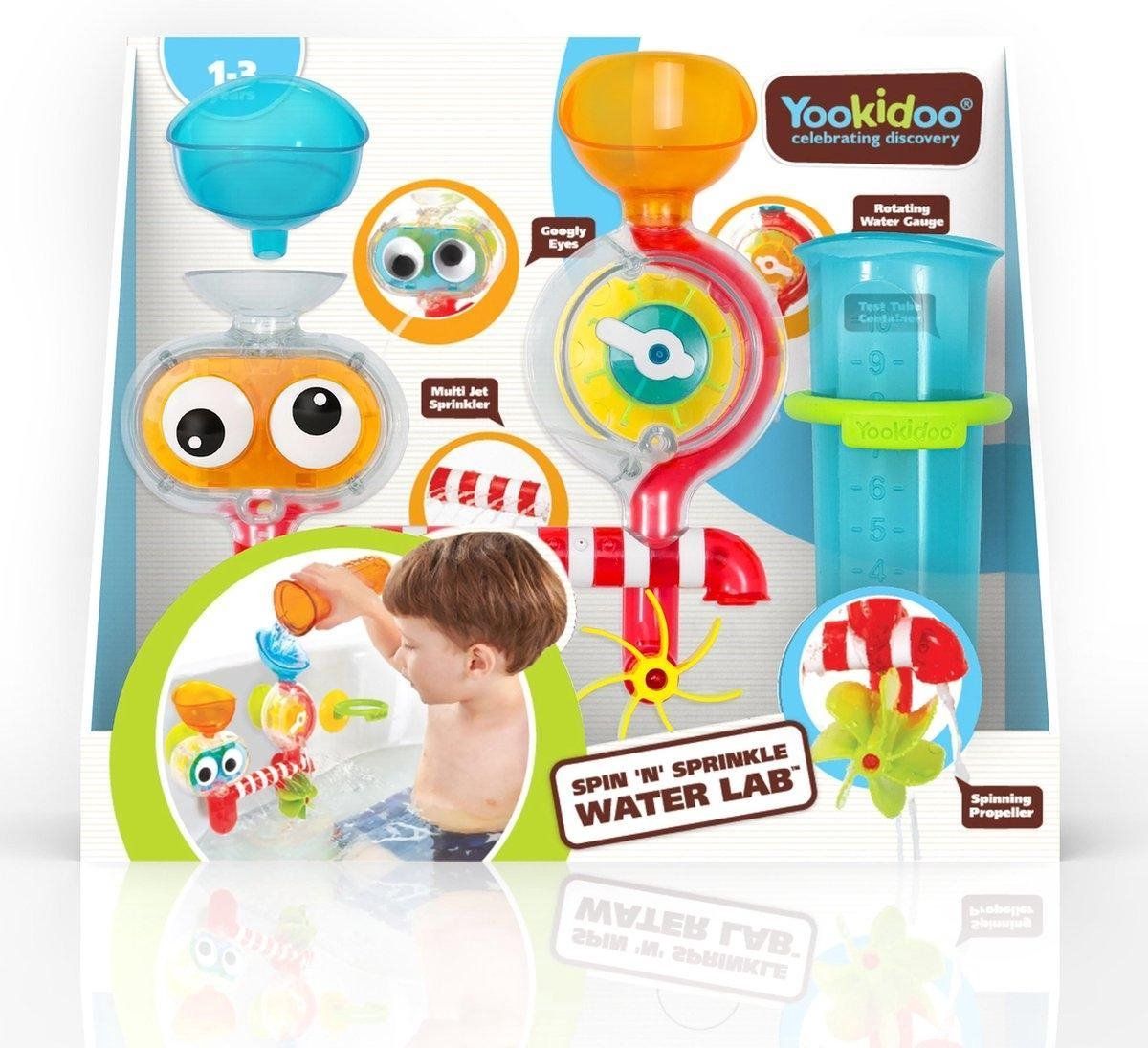 Yookidoo Badspeeltje Water Lab Spin Sprinkle - 7290107722032