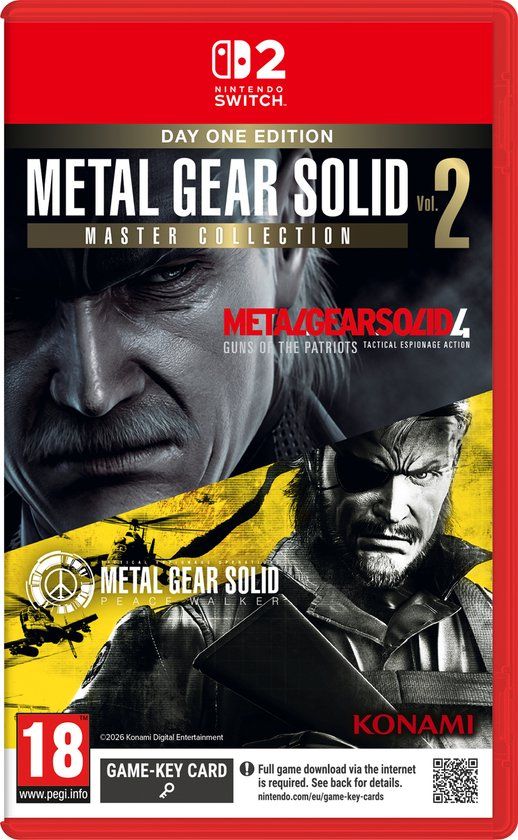 Mindscape Metal Gear Solid: Master Collection Vol. 2 - Day One Edition – Nintendo Switch 2