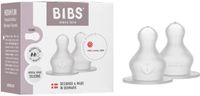 BIBS Flessenspeen Silicone Medium Flow (2 stuks)