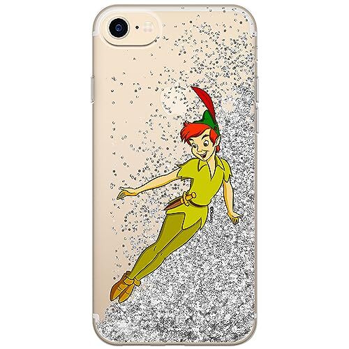 ERT GROUP ERT GROUP mobiel telefoonhoesje voor Apple Iphone 7/8/ SE 2/ SE 3 origineel en officieel erkend Disney patroon Peter Pan 001 optimaal, met glitter overloopeffect