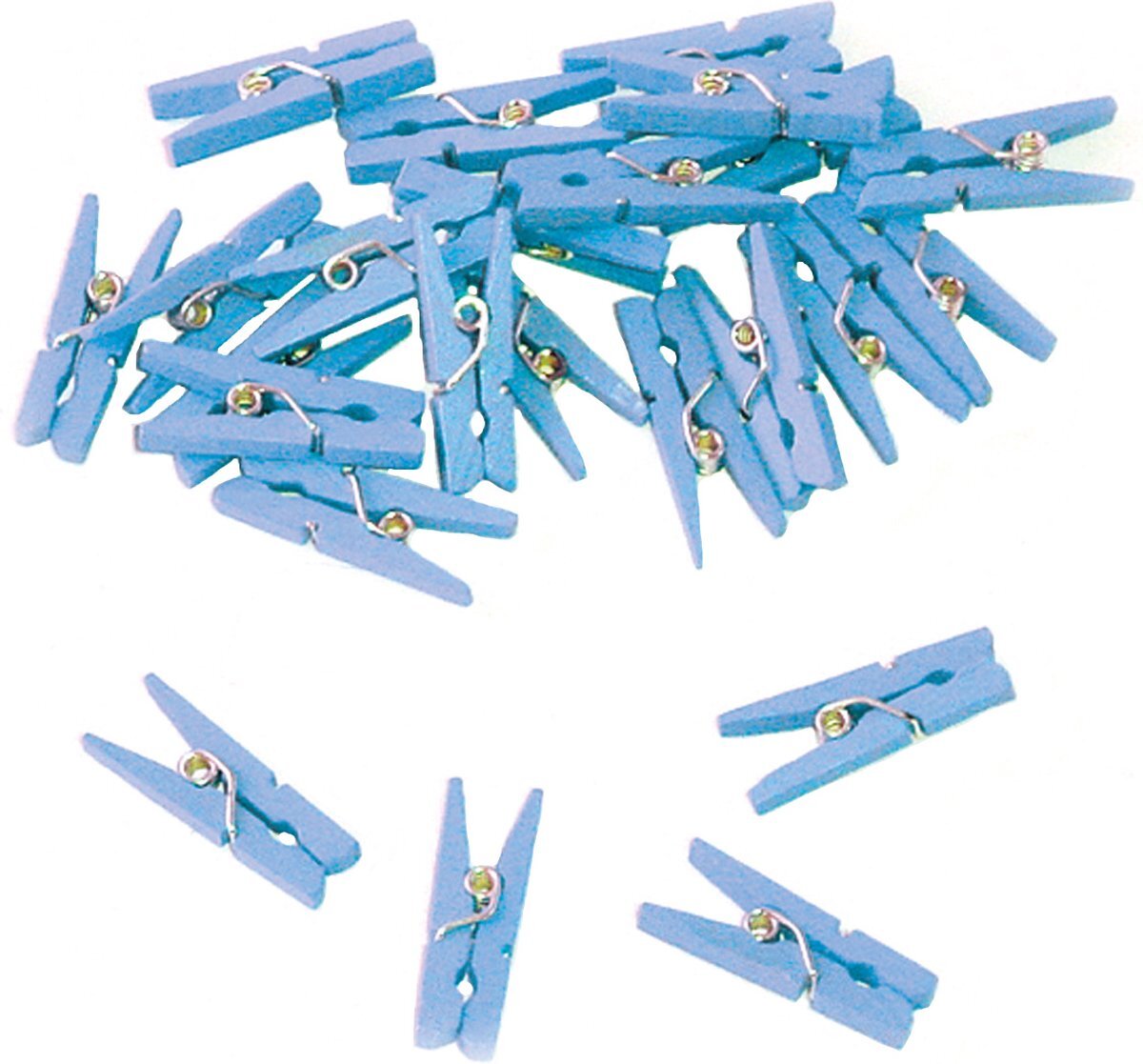 Folat Blauwe knijpers - 24 stuks