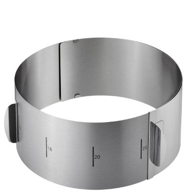GEFU Taartring Verstelbaar - 32 cm - RVS