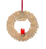 TV Unser Original Christmaxx kerstkrans met LED-kaarsen 08858