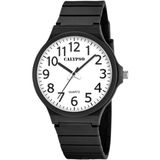Calypso K5879/4 Polshorloge Unisex Zwart Siliconen Analoog Quartz