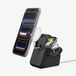 Spigen MagFit Duo Stand - MagSafe Charger Holder - Suitable for iPhone 17/16/15, Apple Watch and AirPods - 25W - Black