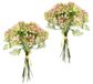 Mini-bloemenband, Gypsophila Mini Kunstbloemen Boeket Tafeldecoratie Kunstplant Fijne Bloemen voor Bruiloft Lichtroze