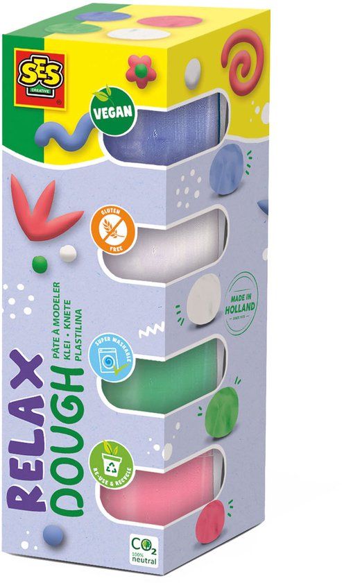 SES Creative Feel Good Klei - Relax (4x90g)