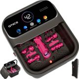 Bain de pieds et appareil de massage pliable avec chauffage